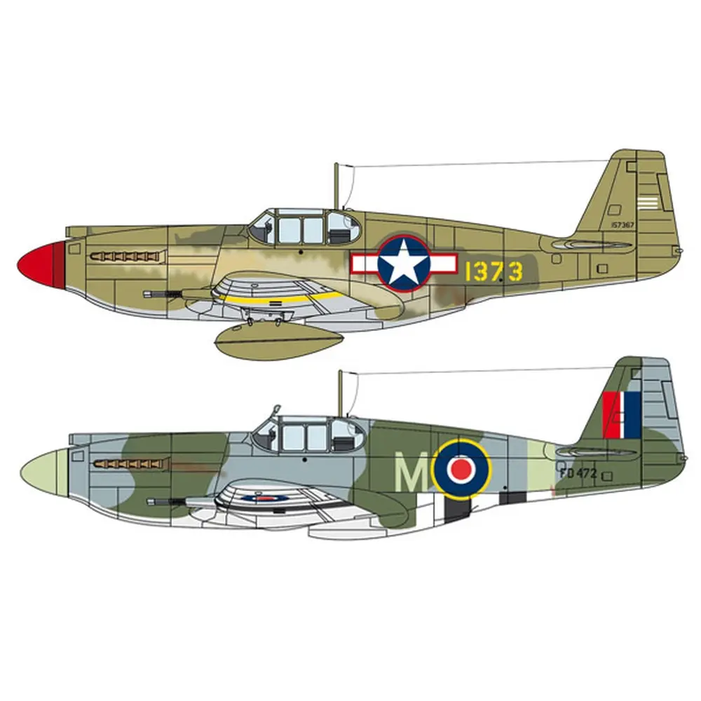 Avion P-51A Mustang - ITALERI I1423 - 1/72 - 1939-1945 - 5
