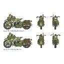 Motos US de la 2ème guerre mondiale - ITALERI 322 | 1/35 - 2