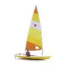 Voilier Laser voile + figurine - Artitec 87.593 - HO 1/87 - 8