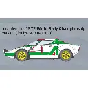 Véhicule Lancia Stratos HF Rouge - ITALERI 3654 - 1/24  - 2