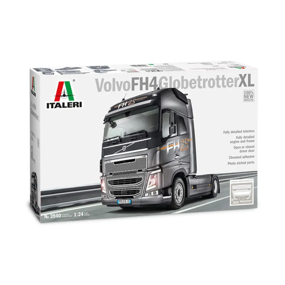 Volvo FH4 Globetrotter XL - Italeri 3940 - 1/24 - 2