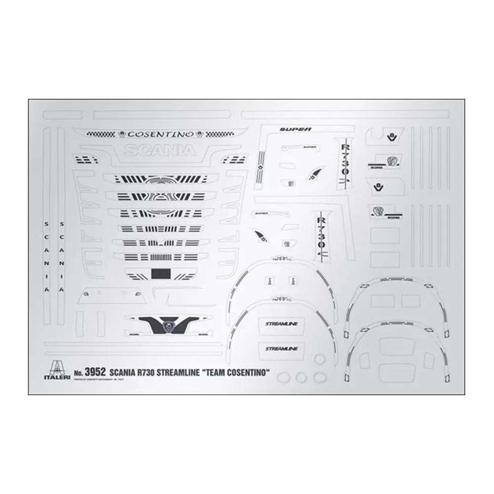 Camion Scania R730 Streamline Show Trk - ITALERI 3952 -1/24 - 4