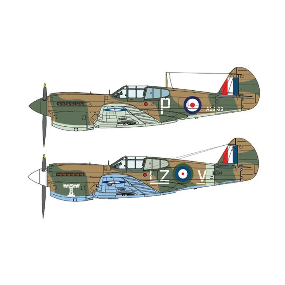 P-40E/K Kittyhawk - Italeri 795 - 1/48 - 3