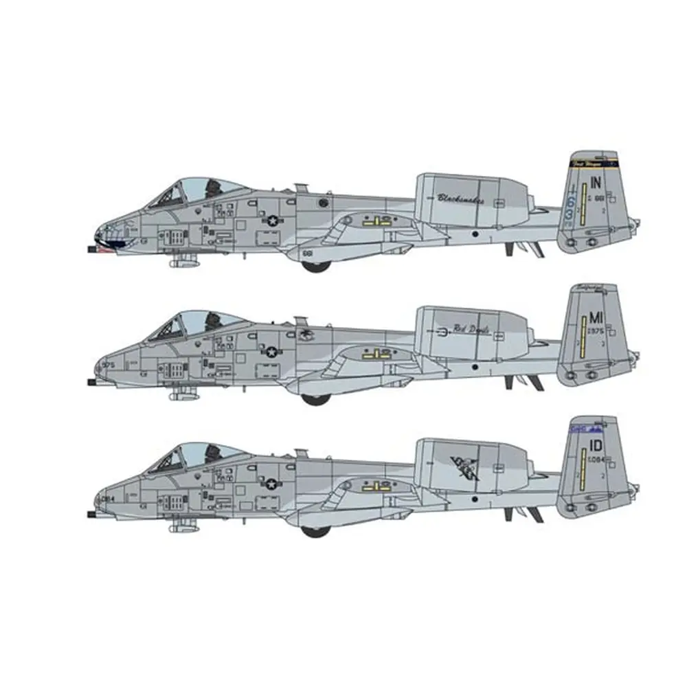 Avion A-10C "Blacksnakes" - ITALERI I2725 - 1/48 - 4