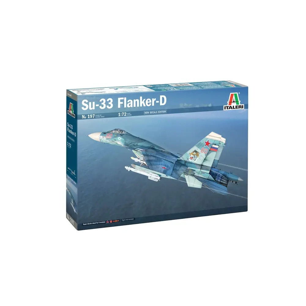 Sukhoi Su-33 Flanker-D - ITALERI 197 - 1/72 - 2