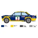 Véhicule Fiat 131 Abarth Rally OlioFiat - ITALERI 3667 - 1/24 - 3