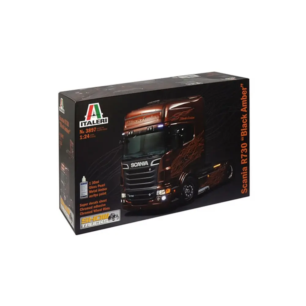 Scania R "Black Amber" - Italeri 3897 - 1/24 - 3