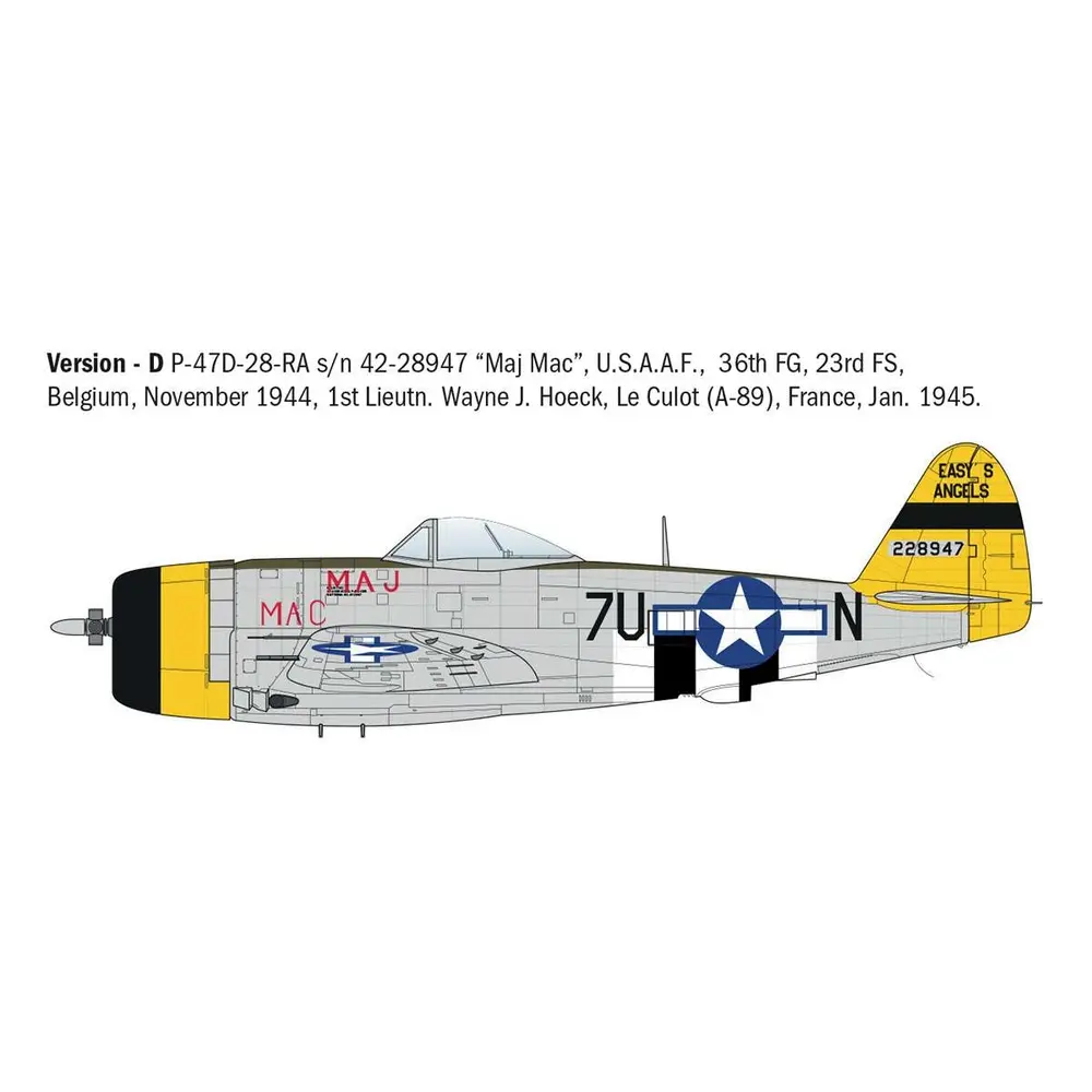 Avion P-47D Thunderbolt (Europe) - Italeri 2835 - 1/48 - 2