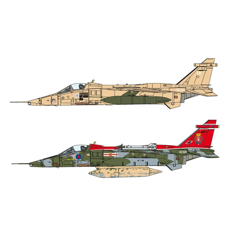 Avion Jaguar GR.1/GR.3 RAF - ITALERI I1459 - 1/72 - 5