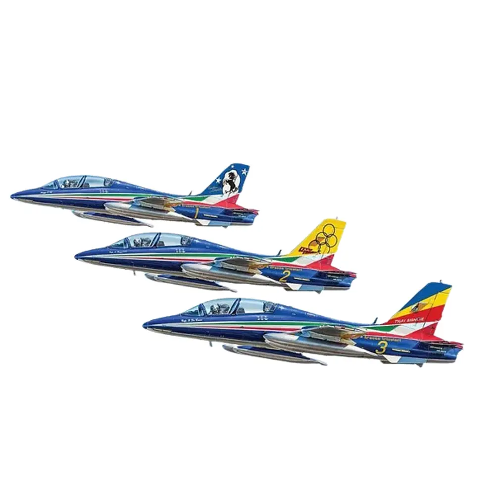 Coffret de 3 Avions MB 339 Frecce Tricolori - ITALERI I1461 - 1/72 - 2