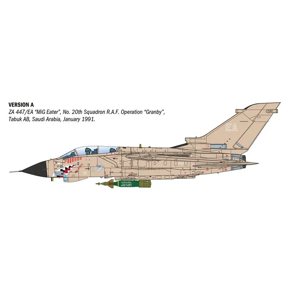 Avion de chasse TORNADO GR.1 «Desert Storm» - Italeri 2521 - 1/32  - 3