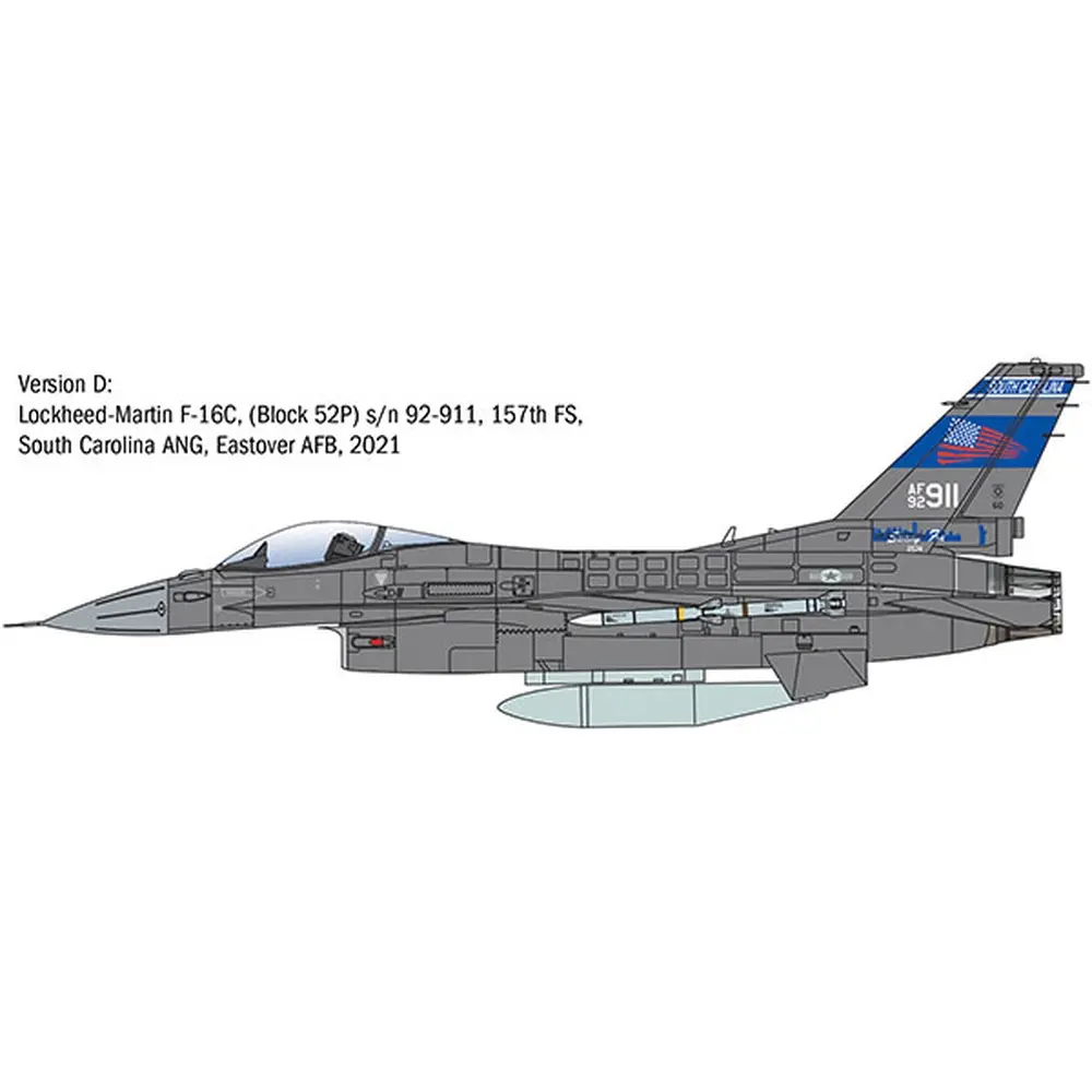 Avion F-16C Fighting Falcon - ITALERI I2825 - 1/48 - 6