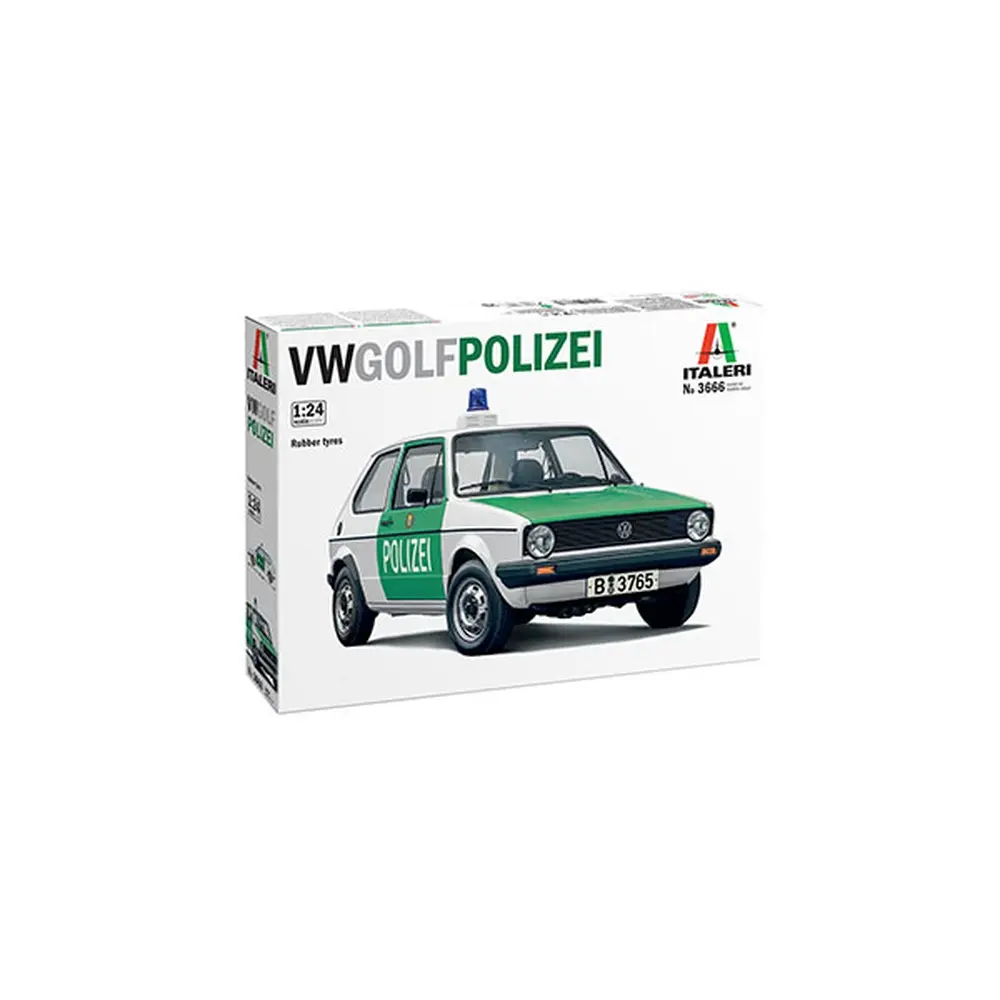 Véhicule Volkswagen (VW) Golf POLIZEI - ITALERI 3666 - 1/24 - 3