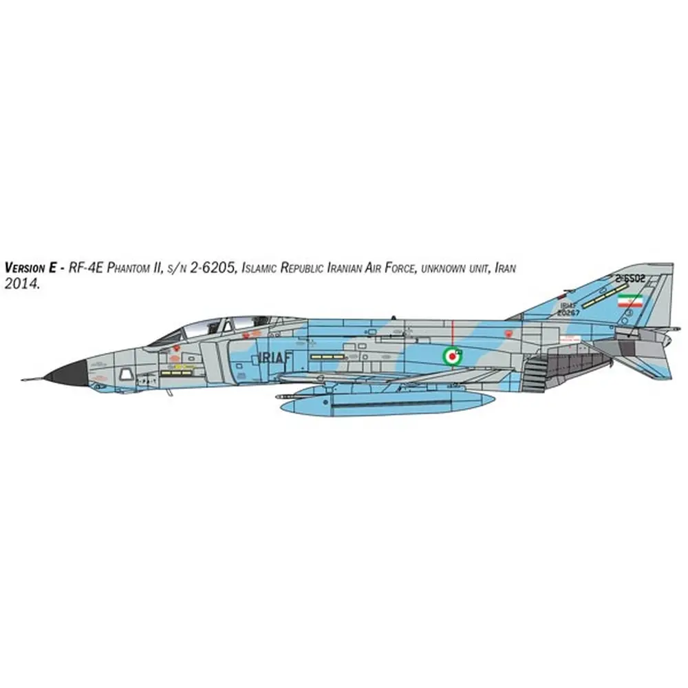 Avion RF-4E Phantom - ITALERI I2818 - 1/48 - 1960 - 5