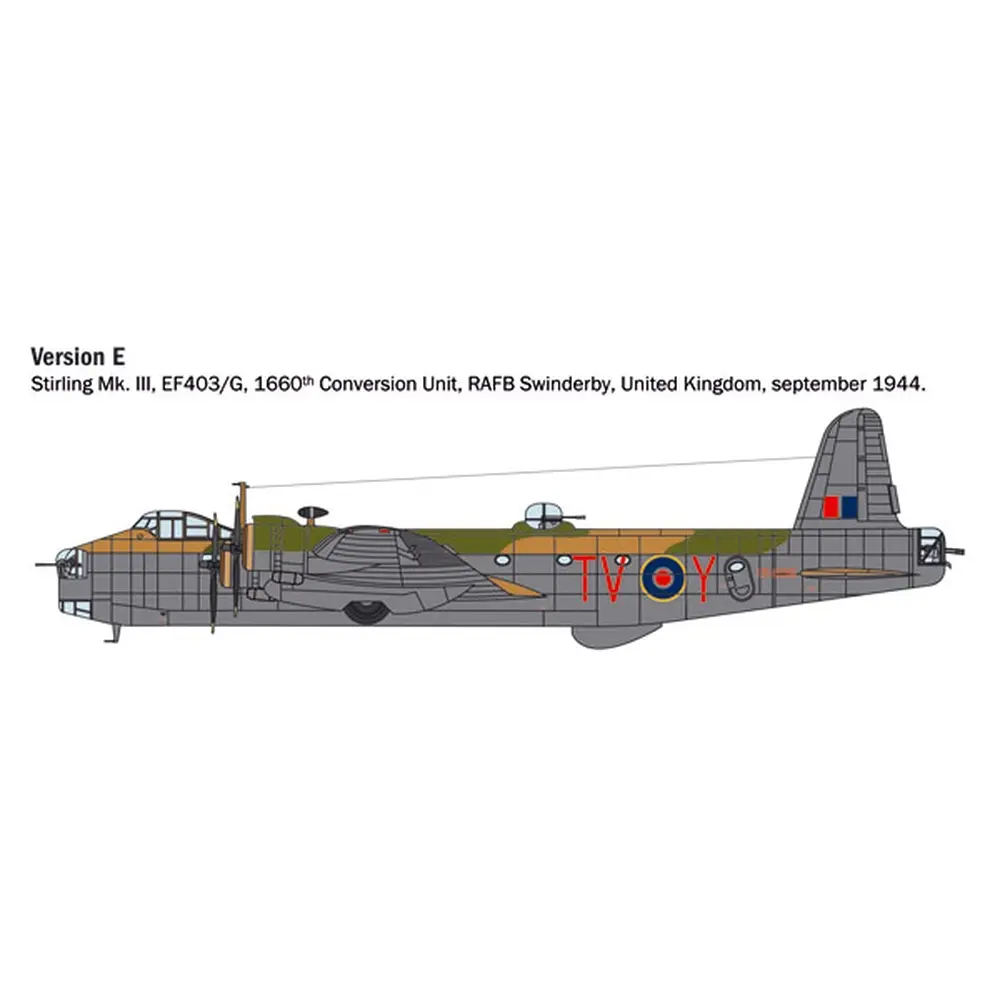 Avion Short Stirling Mk.III - ITALERI I1462 - 1/72 - 1939-1945 - 7