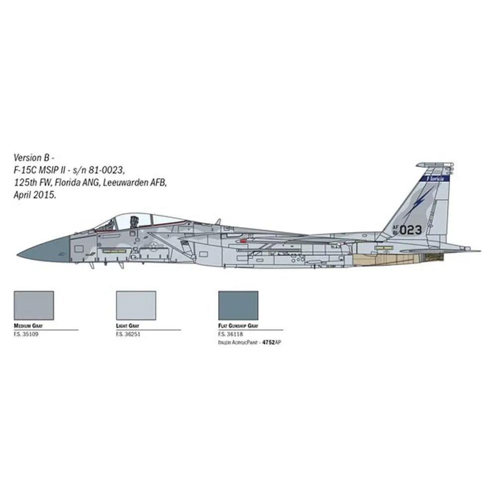 Avion F-15C Eagle - ITALERI I1415 - 1/72 - 5