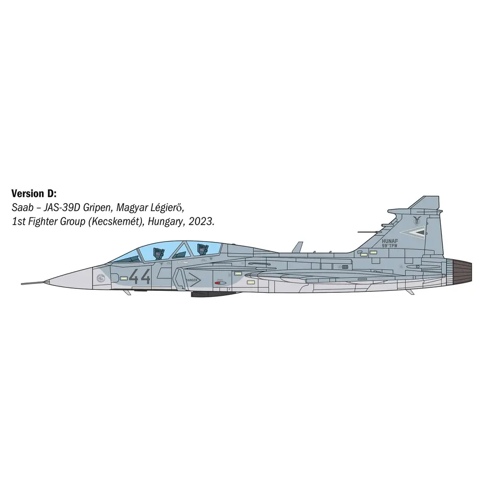 Saab JAS 39 Gripen biplace - Italeri I2664 - 1/48 - 2