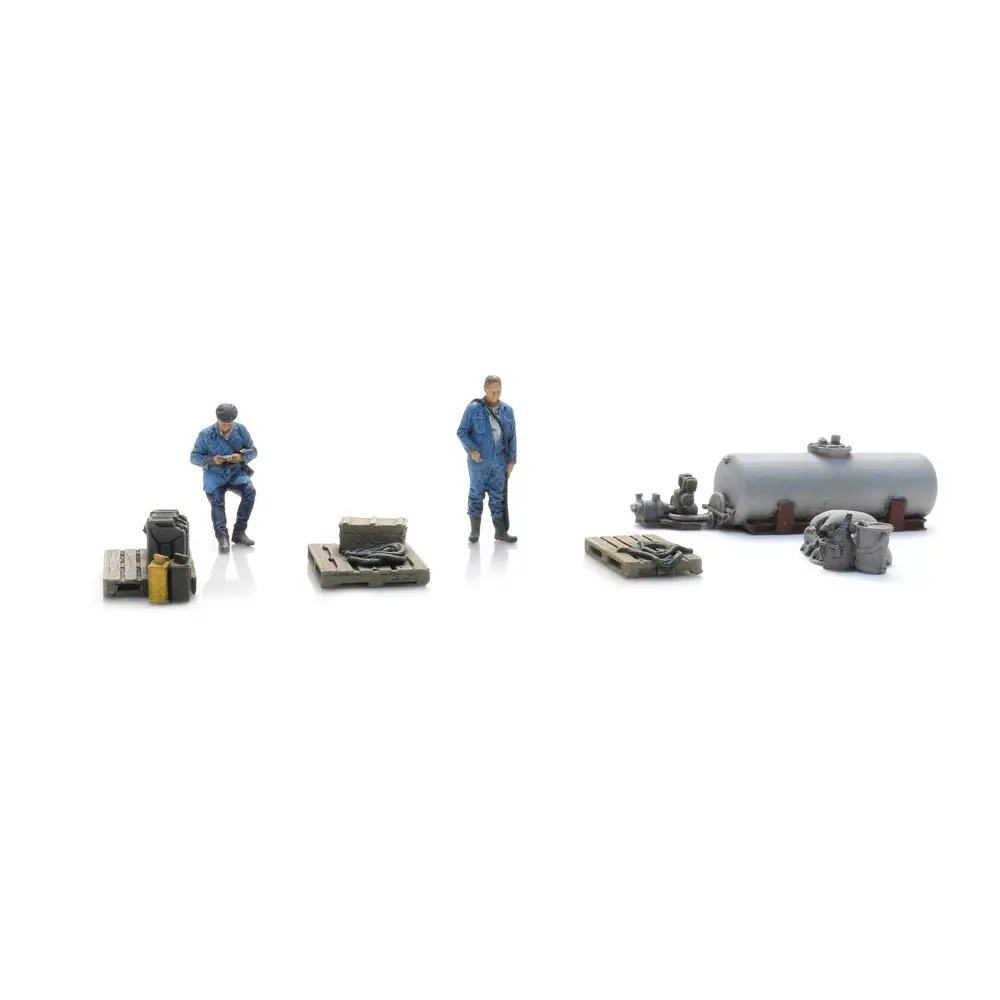 Cargo : pulvérisateur de mauvaises herbes + 2 figurines - Artitec 28.127 - HO 1/87 - 5