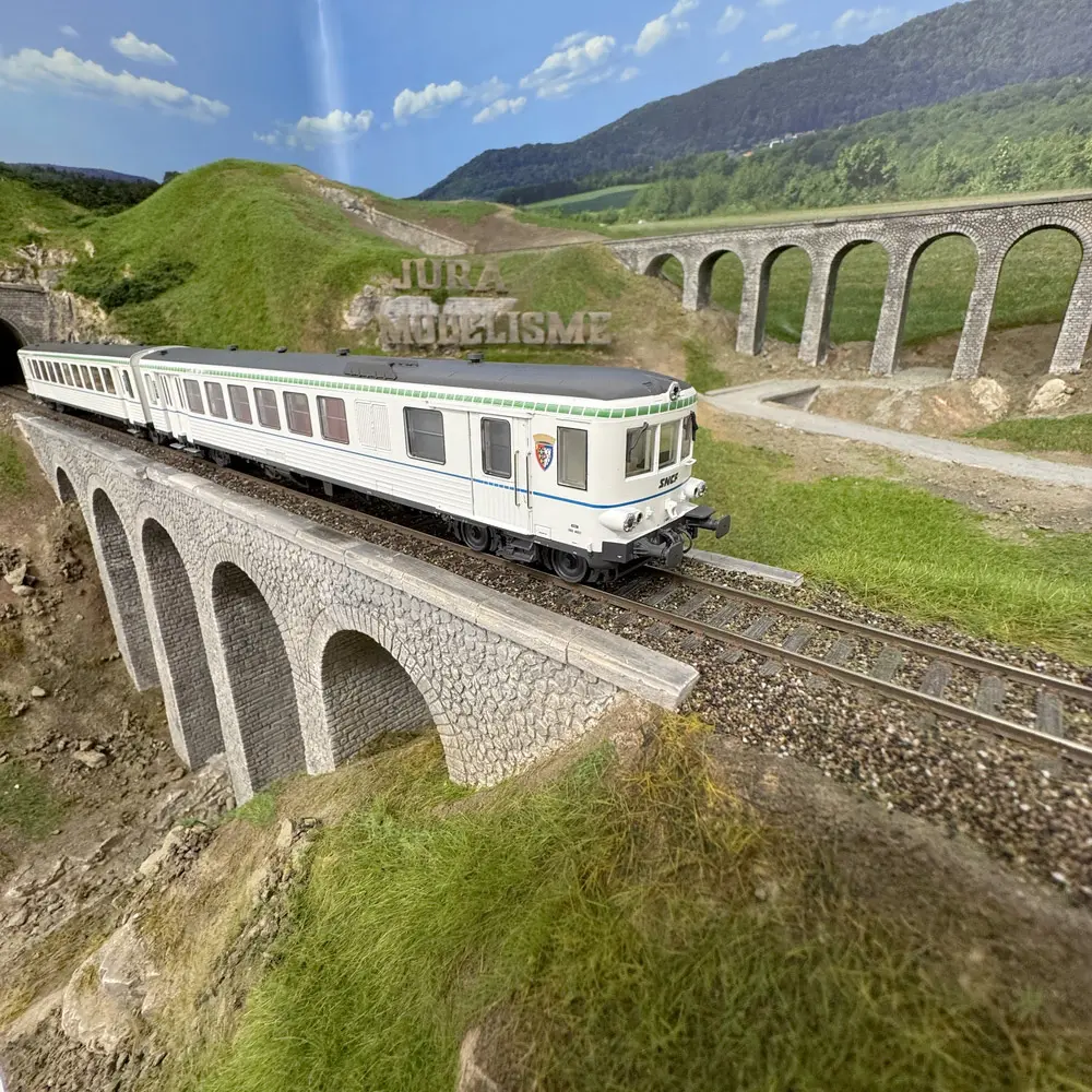 Autorail diesel EAD X4696-XR8690, livrée Pays de la Loire, dépôt de Nantes - LS Models 10030S - HO 1/87 - SNCF - Ep IV - Digital sound - 2R - 6