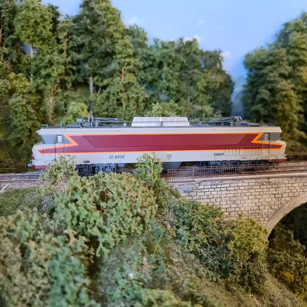 Locomotive électrique CC 6510 - Ls Models 10334S - HO : 1/87 - SNCF - EP IV / V - 5