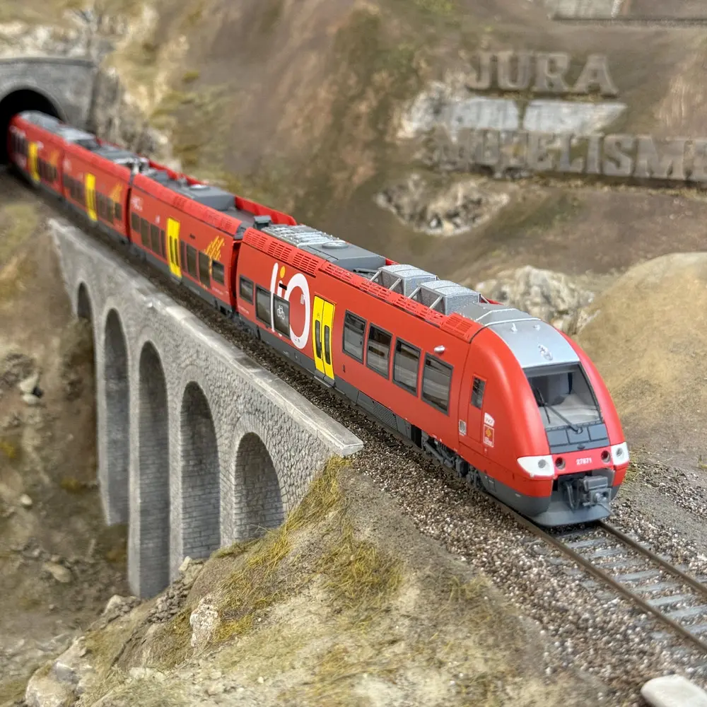 Automotrice électrique AGC Z 27871/27872 LIO - LS Models 10580S - HO 1/87 - SNCF - Ep VI - Digital sound - 3R - 4