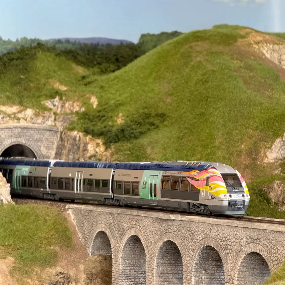 Automotrice AGC X 76603/76604 - Ls Models 10072 - HO 1/87 - SNCF - EP V-VI - 7