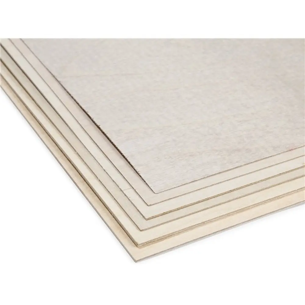 Contreplaqué de bouleau finlandais qualité AB/B, 1,5 mm, 3 plis, 600x300 mm - Keranova 1269215 - 2