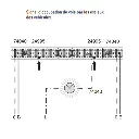Set de 2 Rails droit de contact Marklin 24995 - 94,2 mm - HO : 1/87 - Code 83 - Voie C - 2