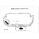 Rail de commande à distance Marklin 24994 - 94,2 mm - HO : 1/87 - Code 83 - Voie C - 4
