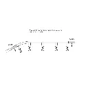 Set de 2 Rails droit de contact Marklin 24995 - 94,2 mm - HO : 1/87 - Code 83 - Voie C - 4