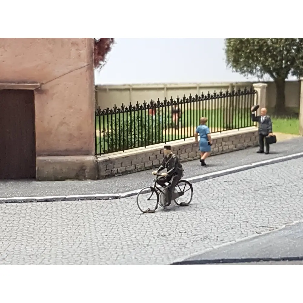 Set de démarrage Magnorail LF-1 - HO 1/87 - 1 vélo + 1 figurine - 8