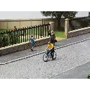 Cycliste homme en VTT Magnorail KKc-2 - HO 1/87 - déjà assemblé - 5