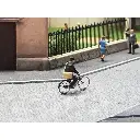 Set de démarrage Magnorail LF-1 - HO 1/87 - 1 vélo + 1 figurine - 7