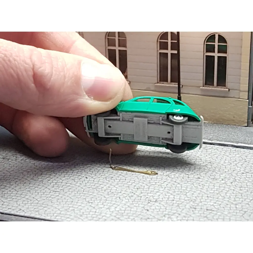 Set de démarrage Magnorail LS-1 - HO 1/87 & OO 1/76 - 2 curseurs pour véhicules - 4