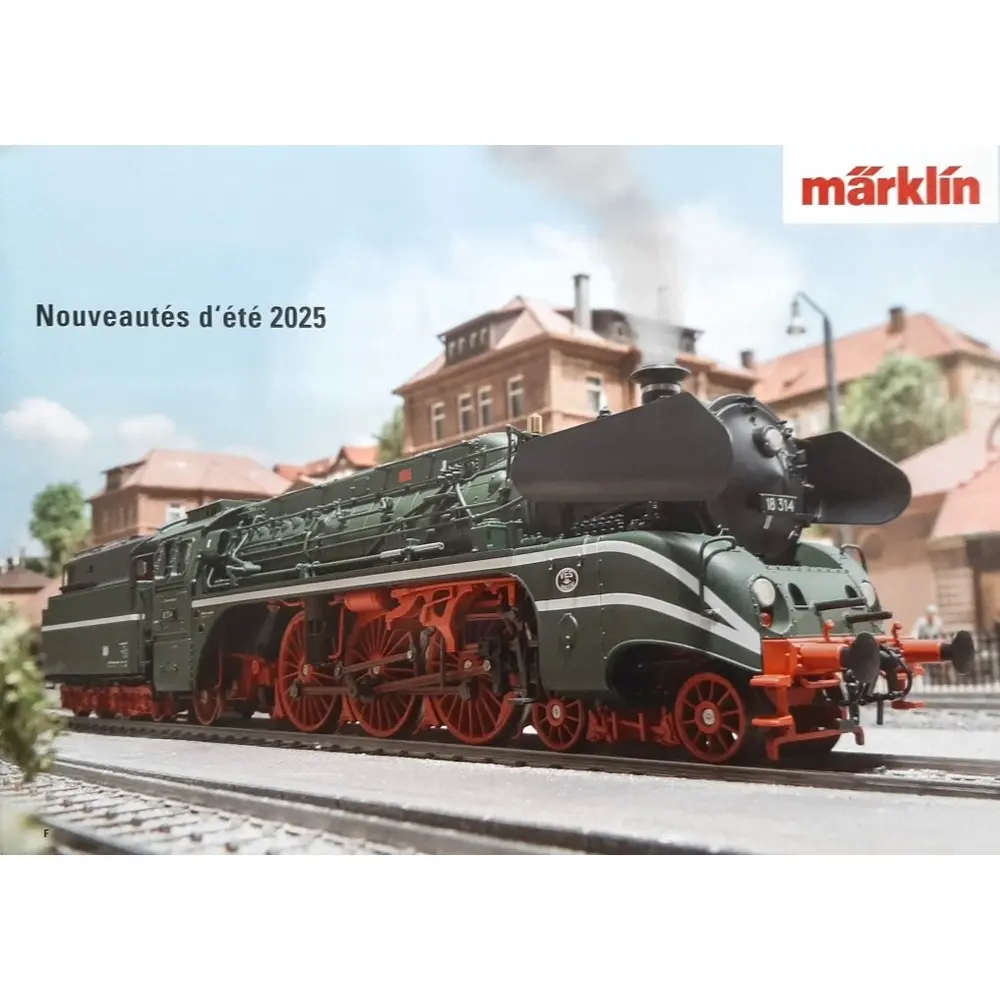 Catalogue nouveautés 2025 et dépliant été 2025 - Marklin MA-DEP-2025 - HO Z - Français - 2