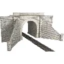 Entrées de tunnel à voie unique - Metcalfe PO243 - OO/HO - 2