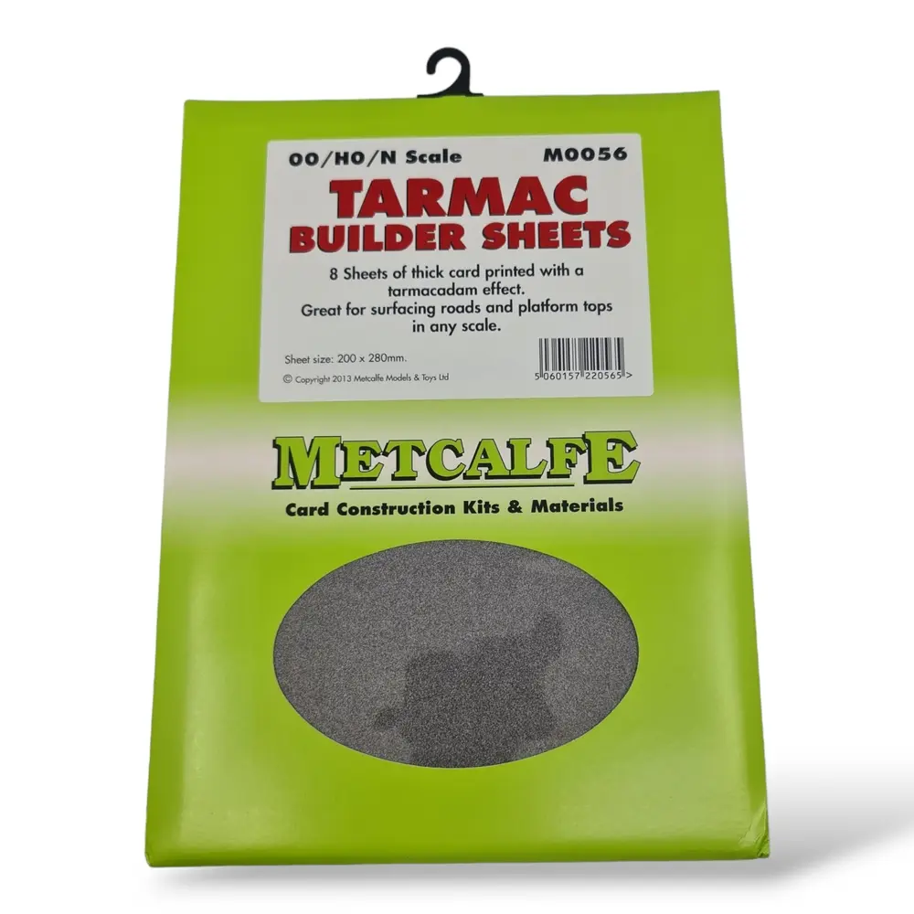 8 Feuilles de goudron - Metcalfe M0056 - Échelles universelles - 280x200 mm - 2