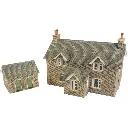 Chalets ouvriers - Metcalfe PO255 - OO/HO - 2