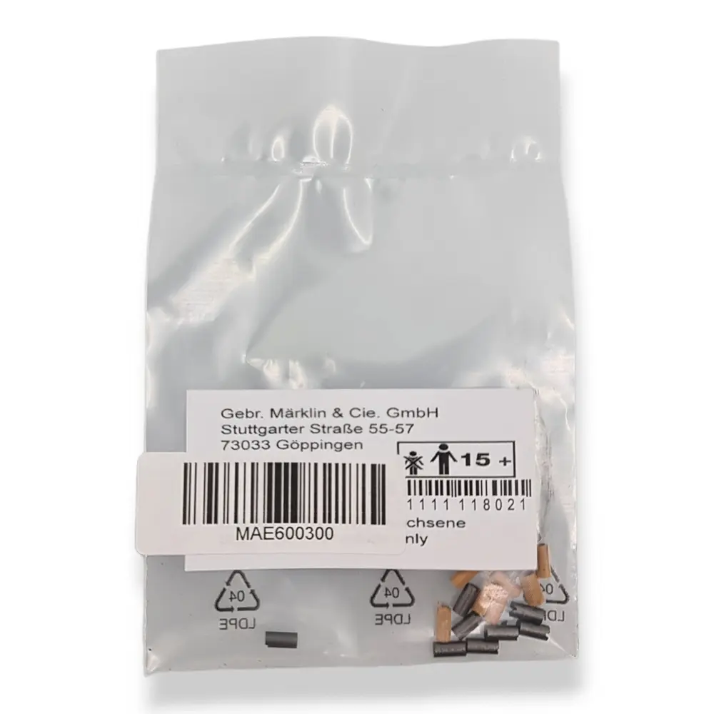 10 Paires de Balais pour Moteur (Charbons) Märklin E600300 - HO 1/87 - 2