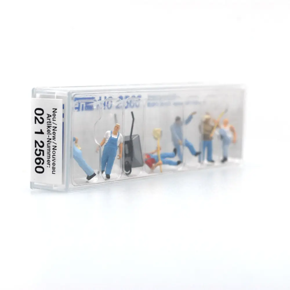 6 paysans en plein travail - MERTEN 0212560 - HO 1/87 - 2