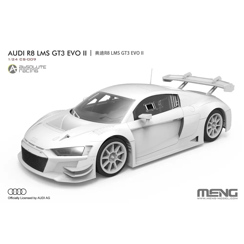 Audi R8 LMS GT3 EVO II - Meng-Model CS-009 - 1/24 - 3