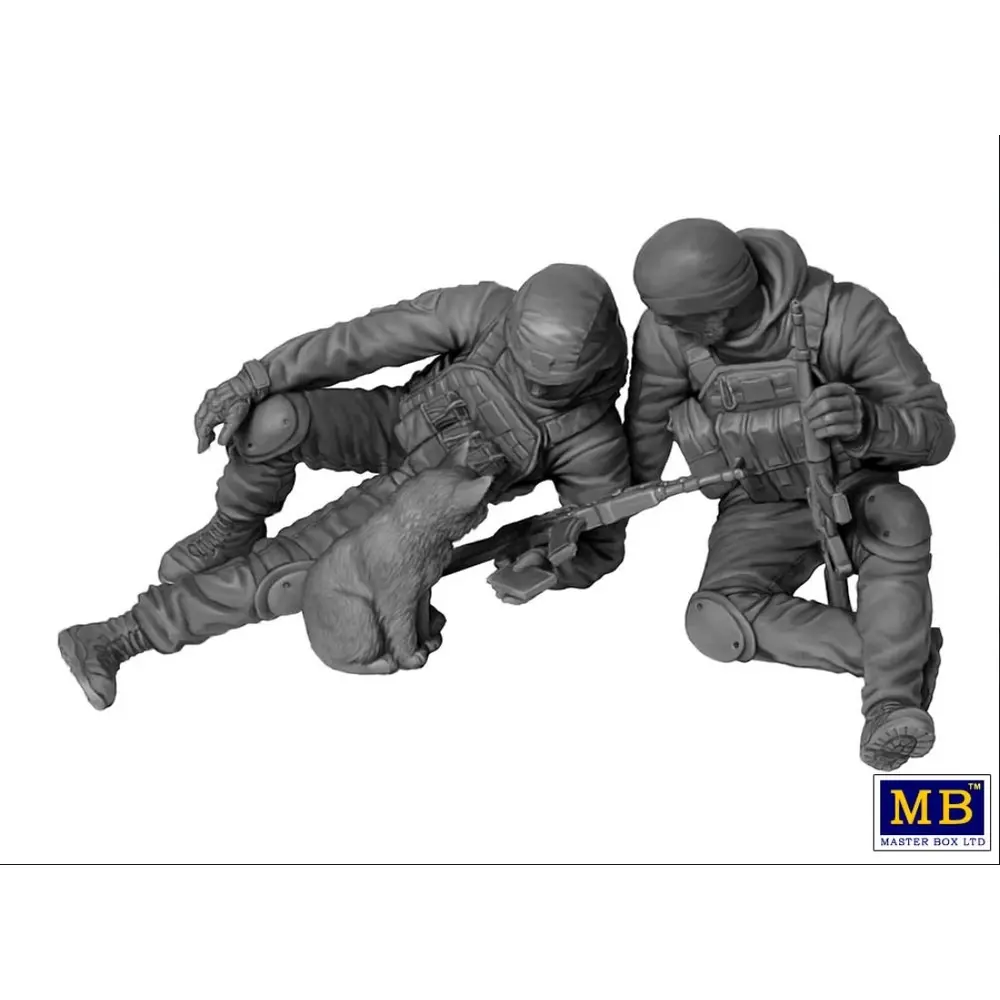 Lot de 2 Soldats Russo-Ukrainien - Master Box 35230 Ltd - 1/35 - 3
