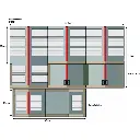 Bureaux de colis - Metcalfe PO321 - OO/HO - 4