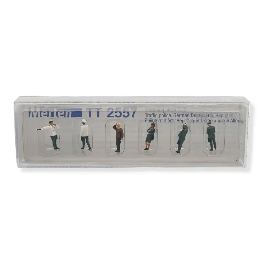Lot de 6 personnages de la police routière Merten 0282557 - TT 1/120 - 2