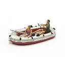 Set de démarrage - Magnorail LV-1 - HO 1/87 - 1 bateau + 2 figurines - 2