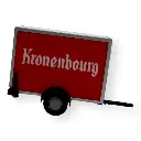 Remorque Kronenbourg - Makette VK-8421 - HO 1/87 - 3