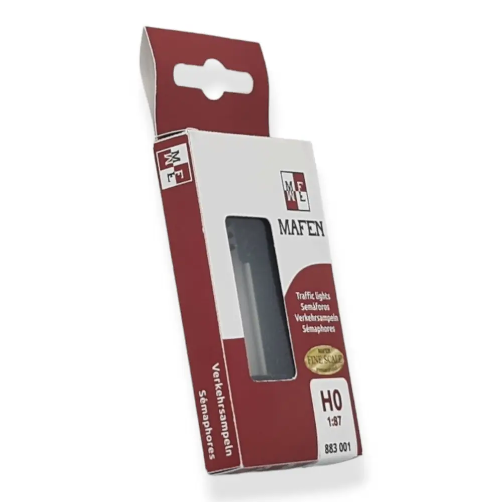 Lot 2 Sémaphores pour voitures rouge , orange & Vert HO 1/87ème MAFEN 883001 - 3