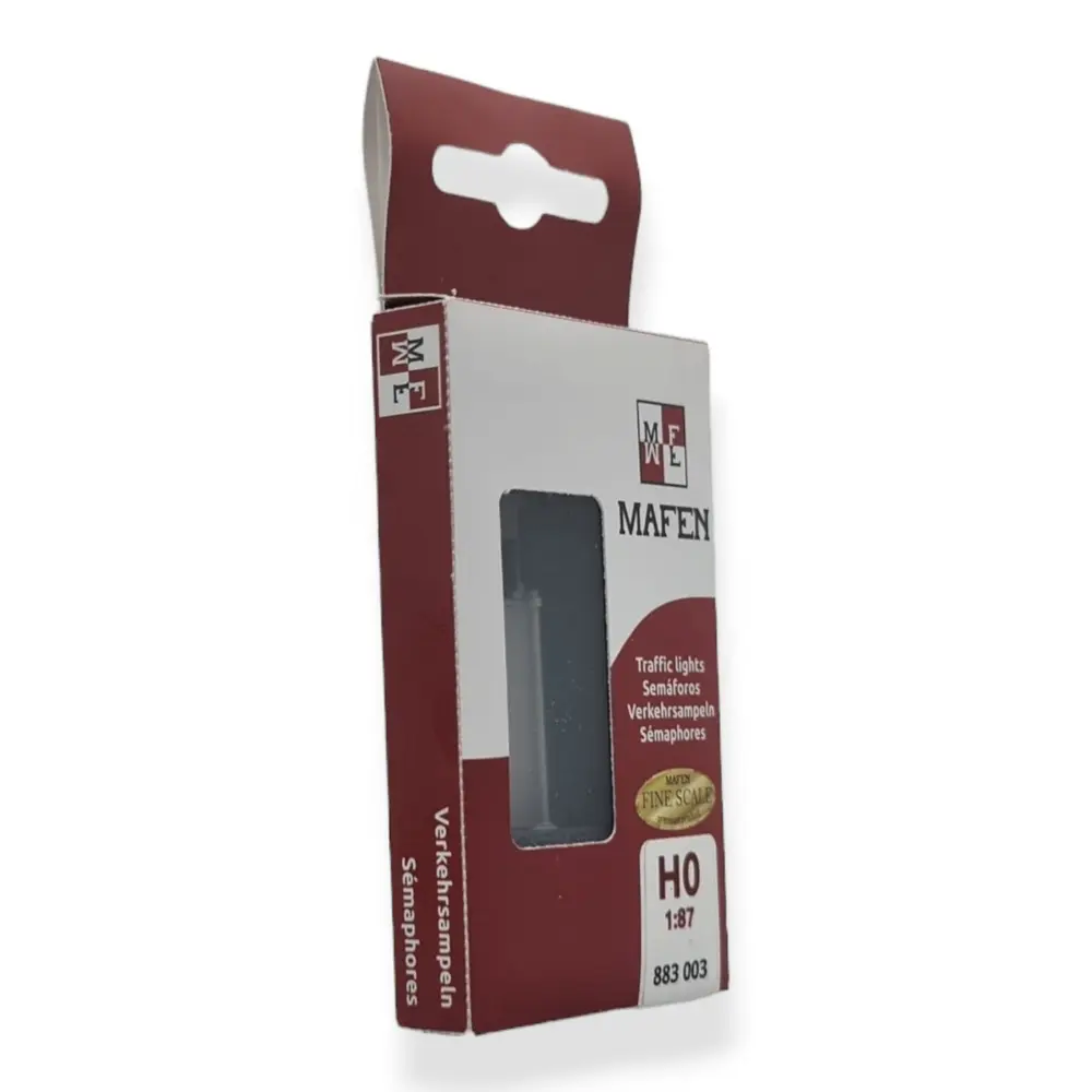 Lot 2 Sémaphores pour piétons & voitures HO 1/87ème MAFEN 883003 | Fonctionnels - 3