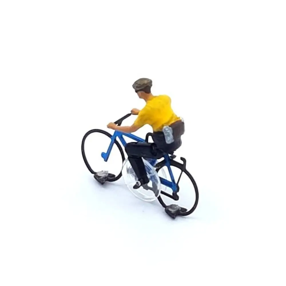 Cycliste homme en VTT Magnorail KKc-2 - HO 1/87 - déjà assemblé - 2