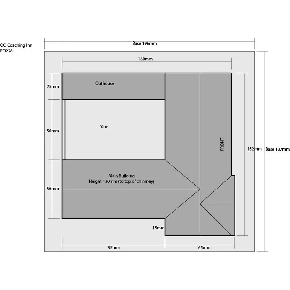 Relais de poste - Metcalfe PO228 - OO/HO - 3
